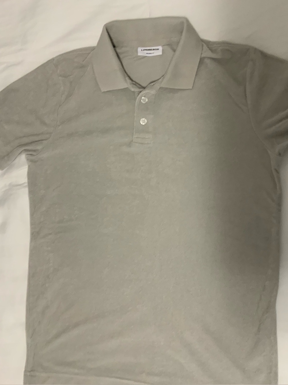Lindbergh terry polo in a sand colour.